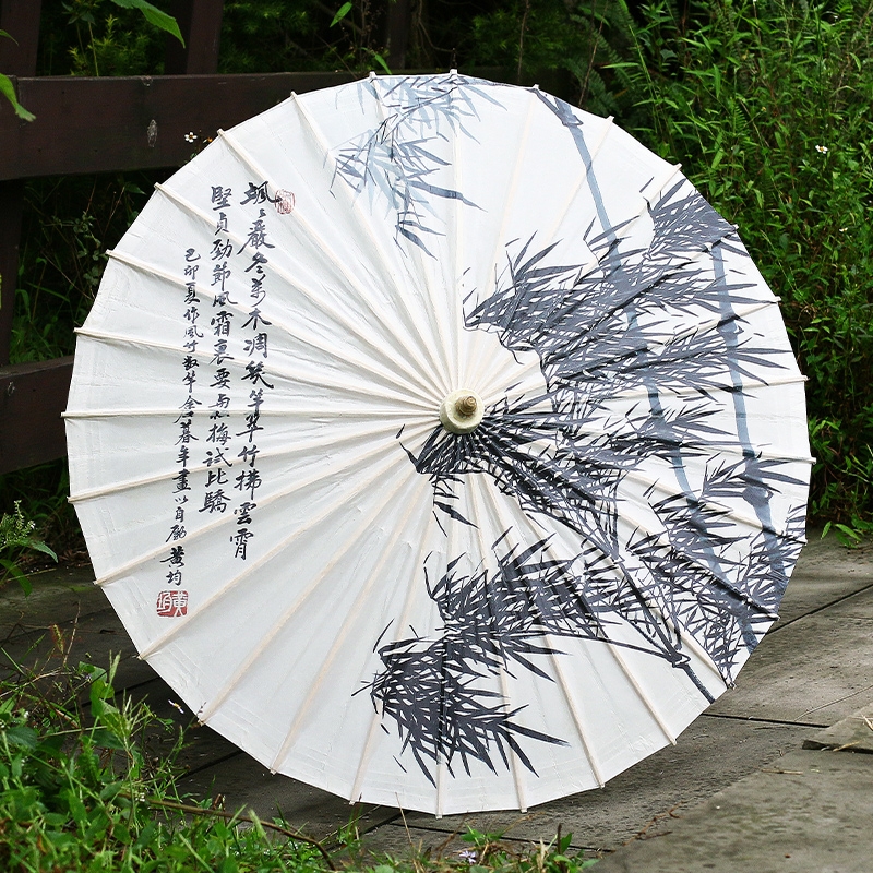 石嘴山【竹】彩印油纸伞